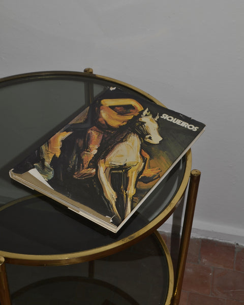 Vintažinis meno albumas „Siqueiros: David Alfaro Siqueiros e il muralismo messicano“ (1976 m.)