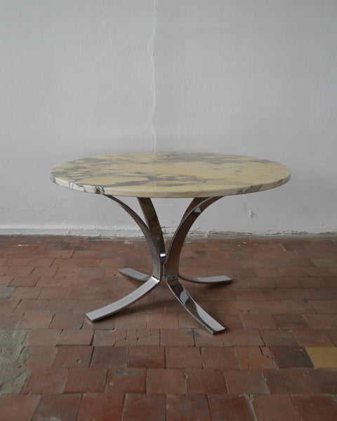VINTAŽINIS MARMURINIS KAVOS STALIUKAS, MID-CENTURY STILIUS