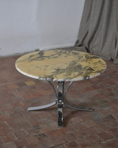 VINTAŽINIS MARMURINIS KAVOS STALIUKAS, MID-CENTURY STILIUS