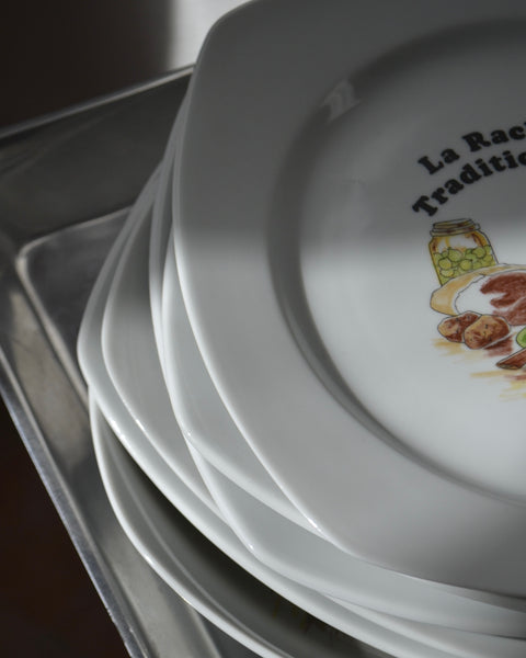 „La Raclette Traditionnelle“ lėkščių rinkinys
