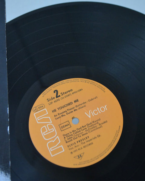 Elvis Presley vinilinė plokštelė „He Touched Me“