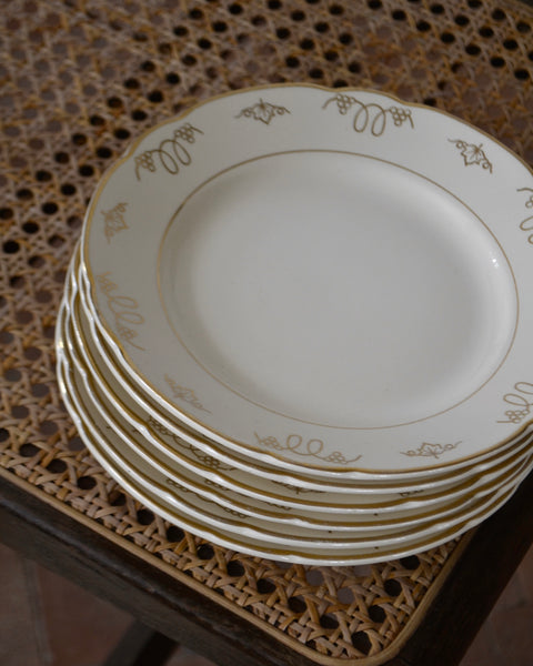 Vintažinės Villeroy & Boch desertinės lėkštės