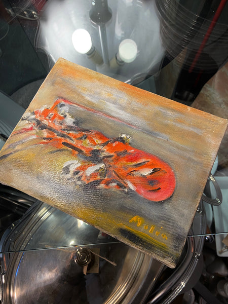 PAVEIKSLĖLIS SU KREVETE