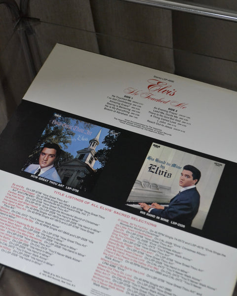 Elvis Presley vinilinė plokštelė „He Touched Me“