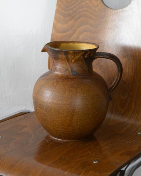 Mid-century German studio pottery pitcher