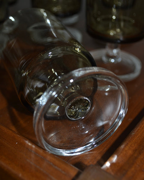 Vintažinės „Luminarc Cavalier“ taurės