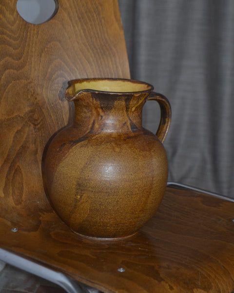 Mid-century German studio pottery pitcher