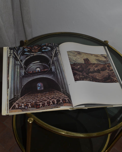 Vintažinis meno albumas „Siqueiros: David Alfaro Siqueiros e il muralismo messicano“ (1976 m.)
