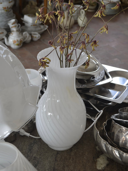 MURANO STIKLO SŪKURINĖ VAZA