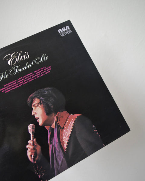 Elvis Presley vinilinė plokštelė „He Touched Me“