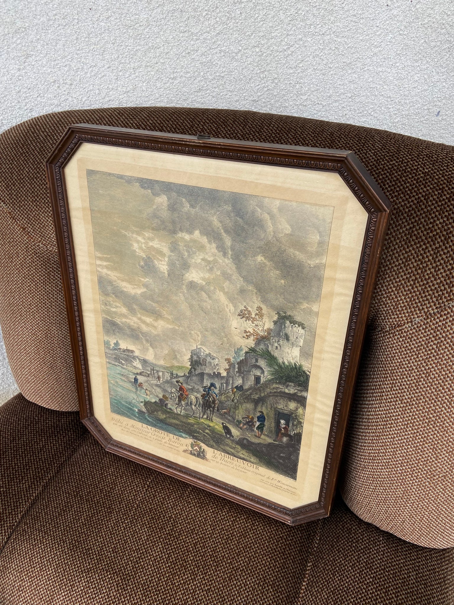 Graviūra „La Grote de l’Abreuvoir“