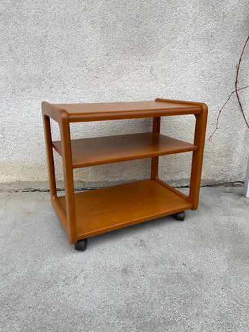 MID CENTURY TEA CART