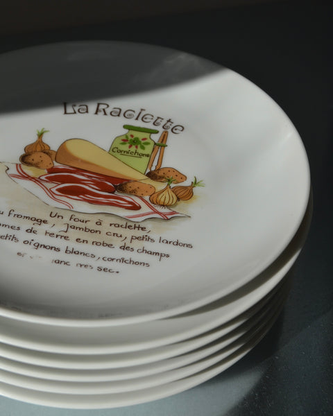 La Raclette lėkštės