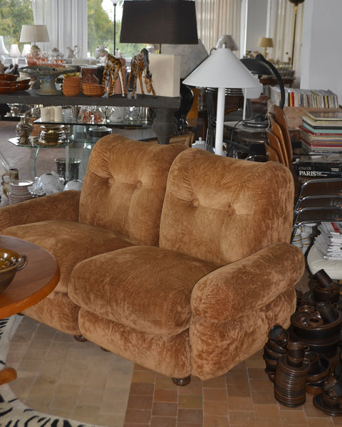 ITALIŠKA MODULINĖ SOFA, ~1970m.