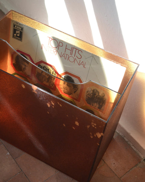 Dėklas vinilinėms plokštelėms laikyti