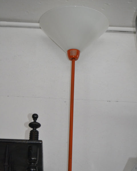 ORANGE FLOOR LAMP