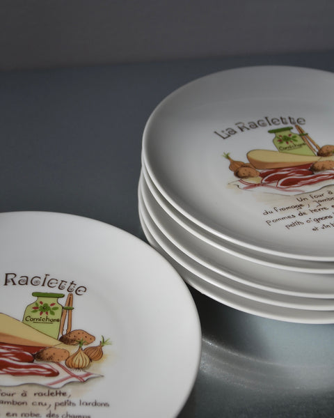 La Raclette lėkštės