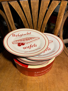KETURIOS LĖKŠTUTĖS BELGIŠKIEMS VAFLIAMS